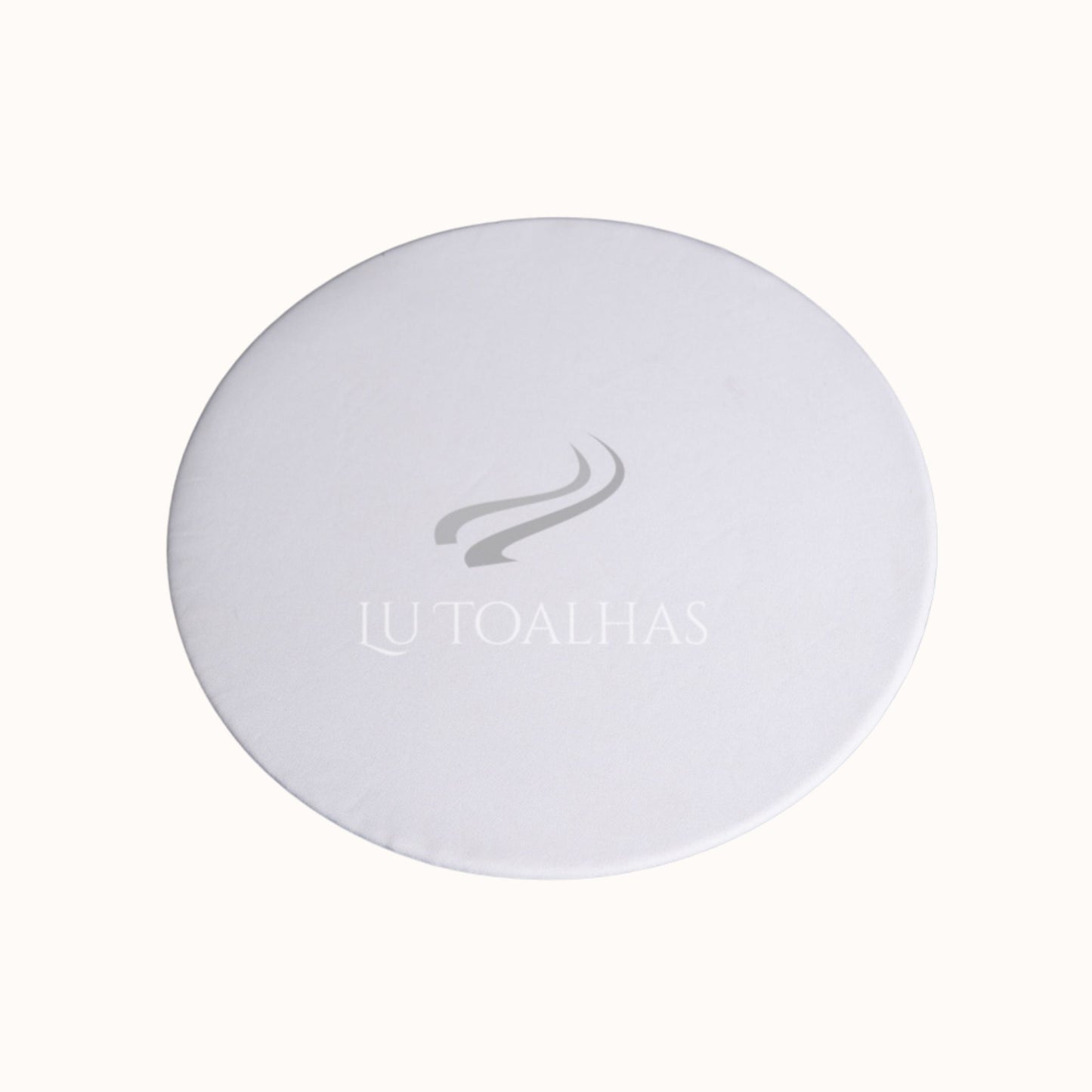 Sousplat Branco Forrado