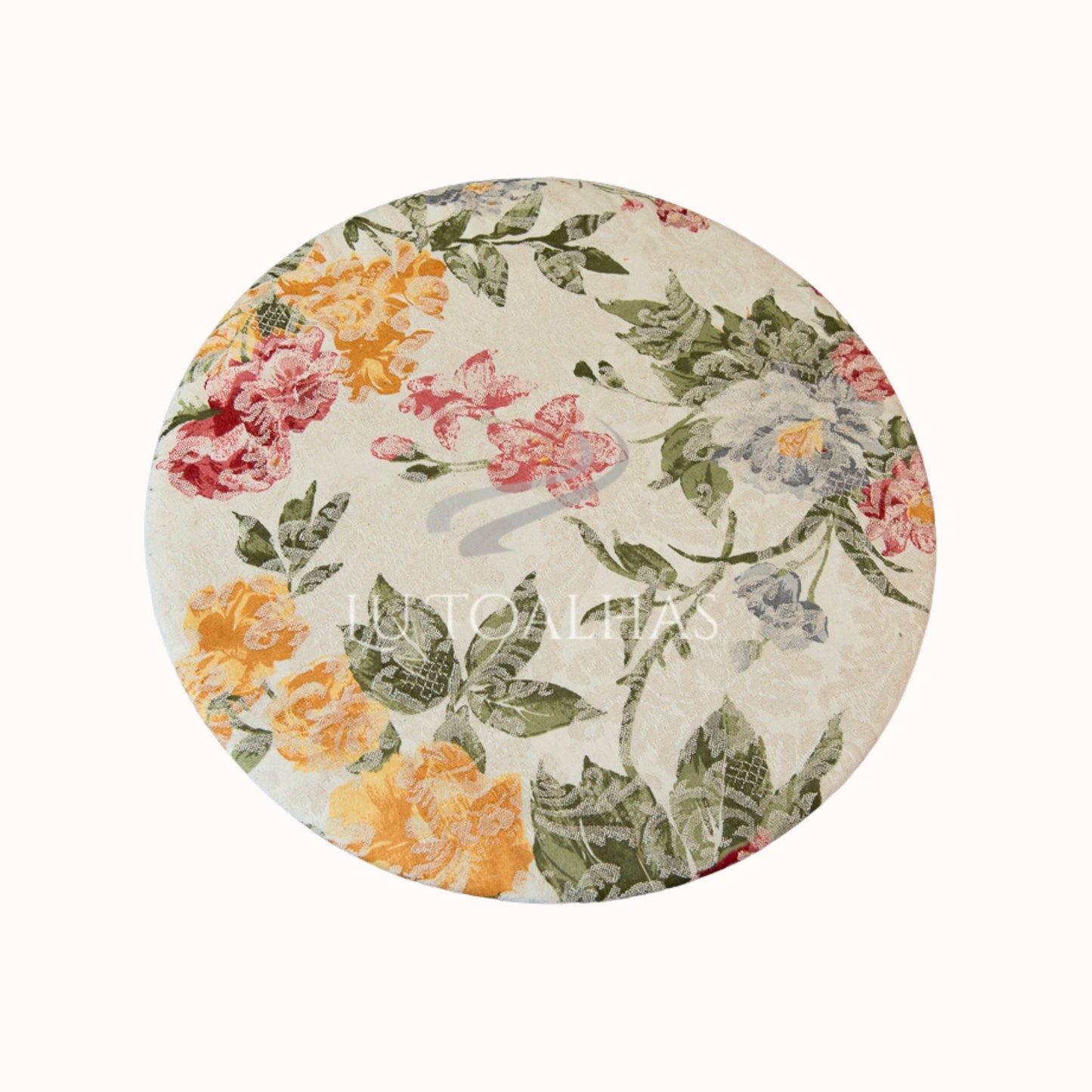 Sousplat Floral Colorido Forrado