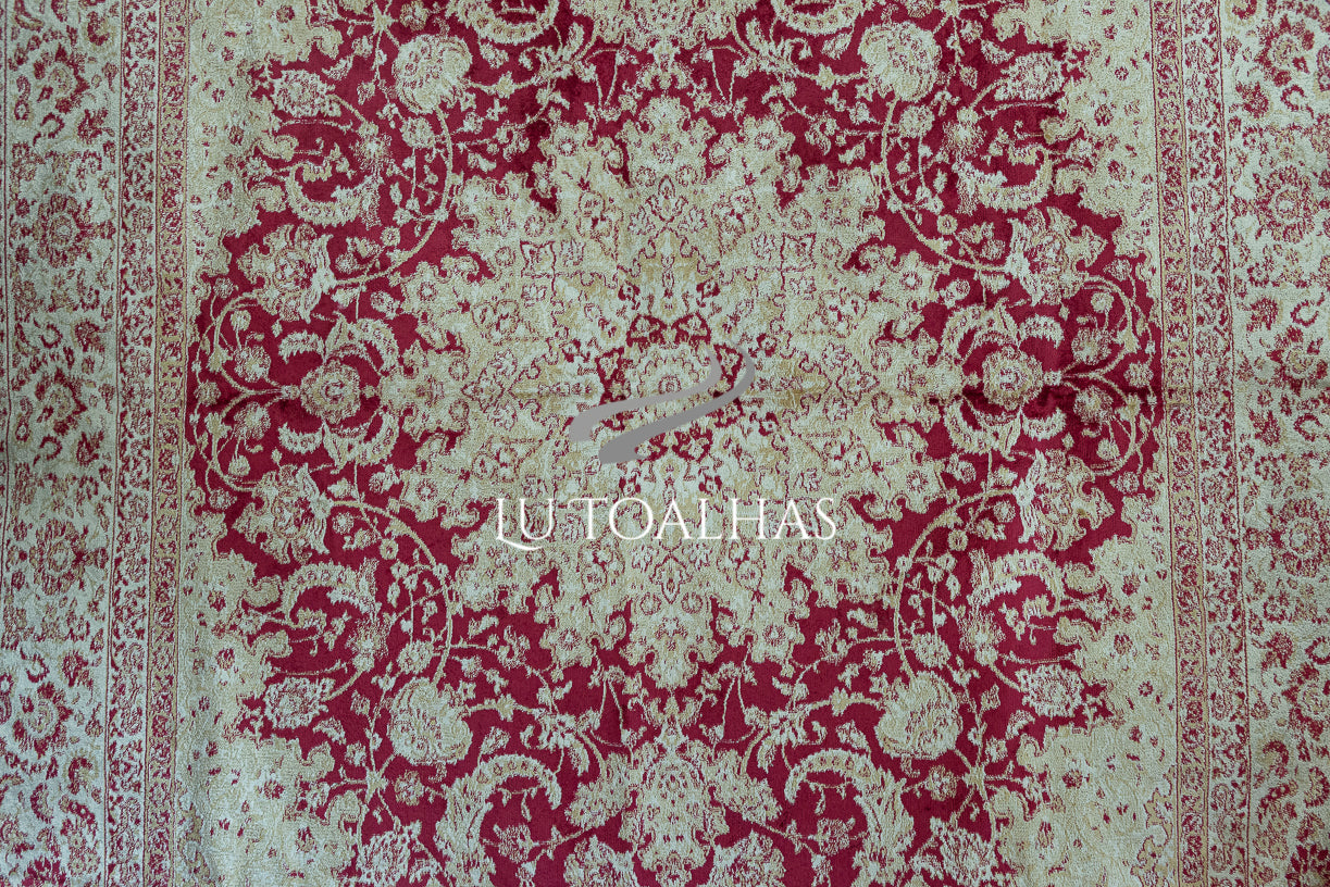 Tapete Belga marsala com Fend