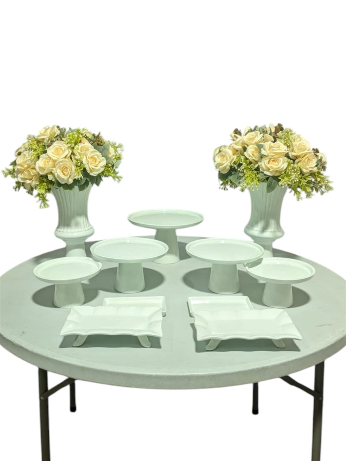 Base de porcelana branco G