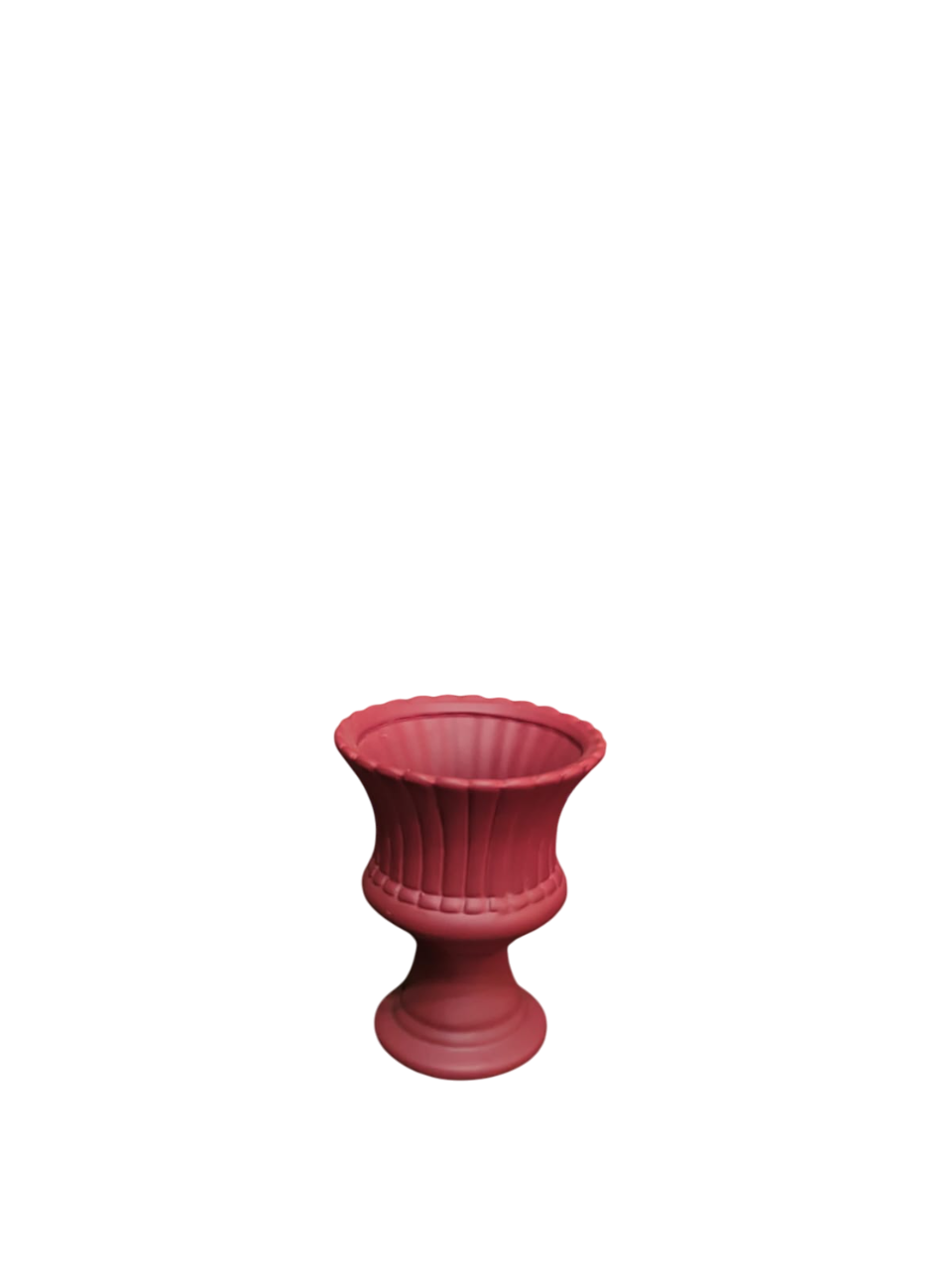 Vaso porcelana marsala P