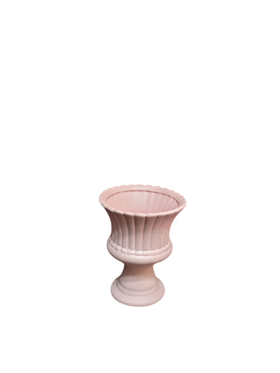 Vaso porcelana rosa P