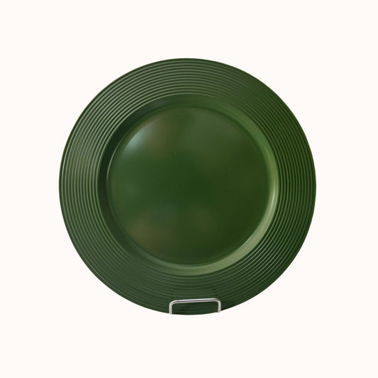 Sousplat Frizo Verde Militar