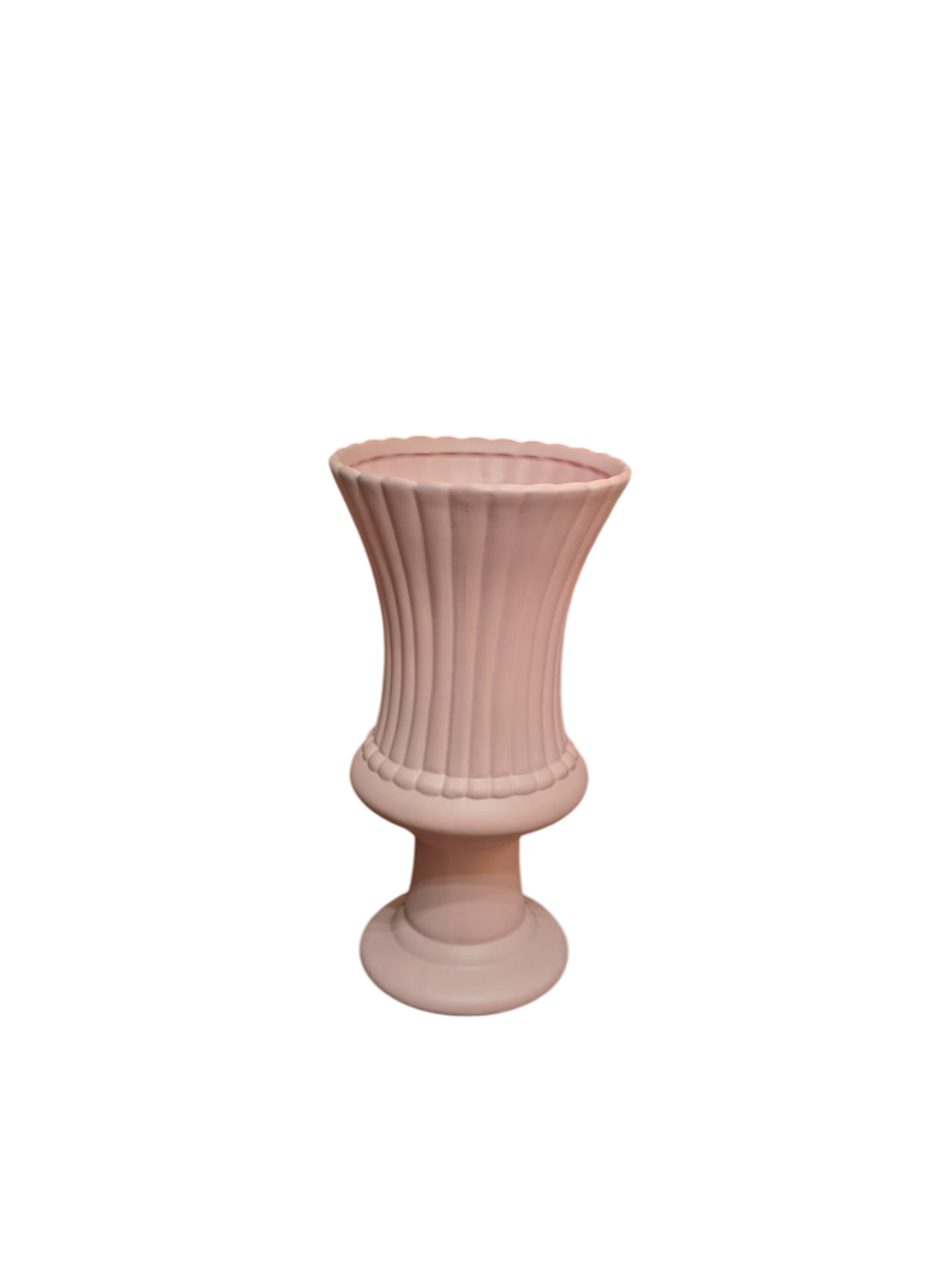 Vaso porcelana rosa G