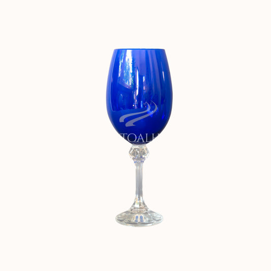 Taça Elisa Azul Royal