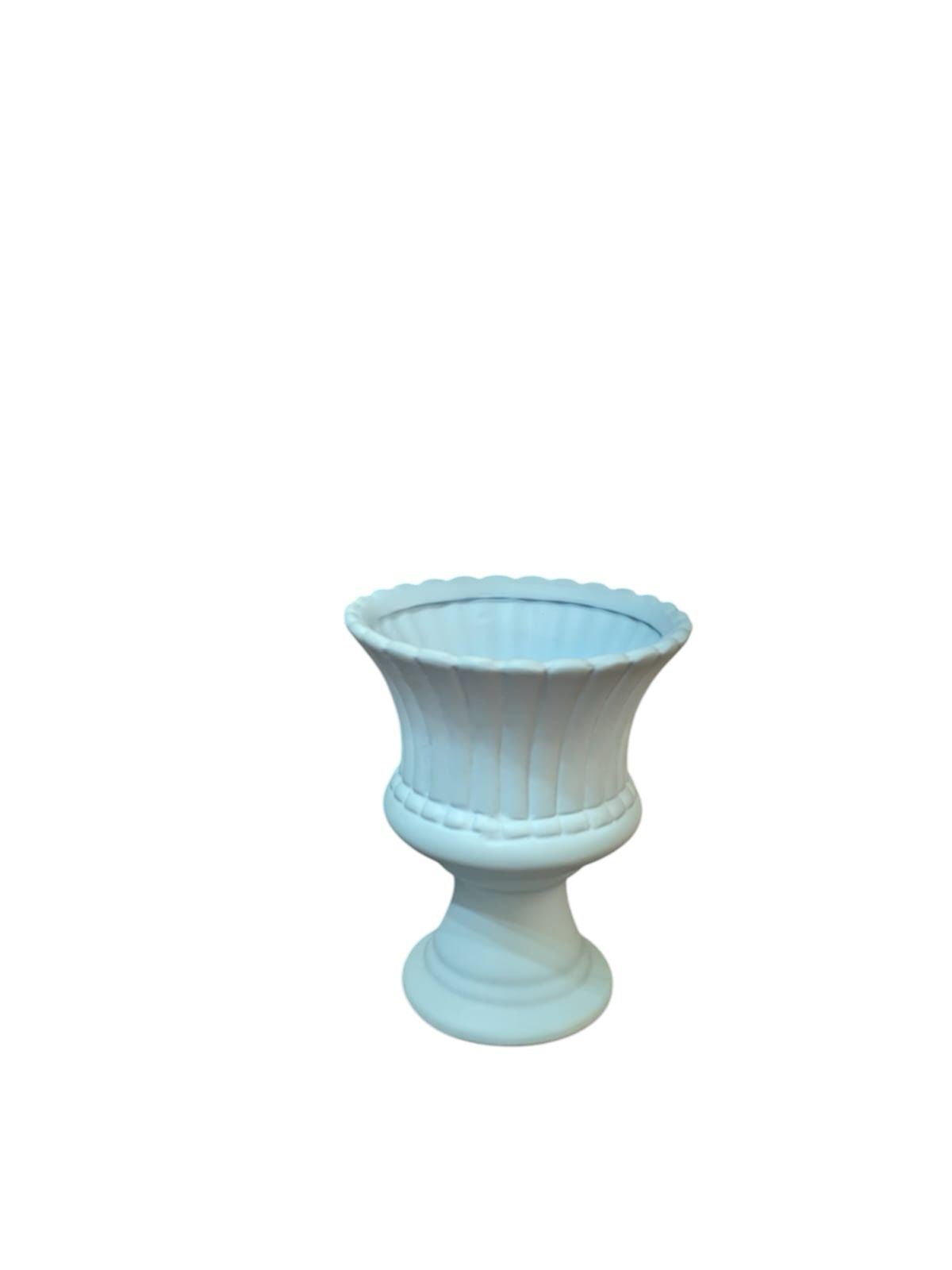 Vaso porcelana azul bebe P
