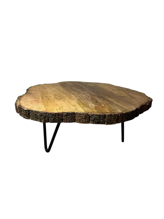 Banqueta madeira escura
