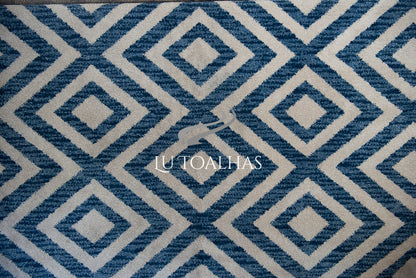 Tapete Geométrico azul