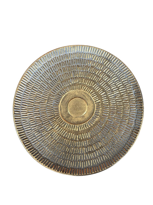 PRATO DOURADO METAL P