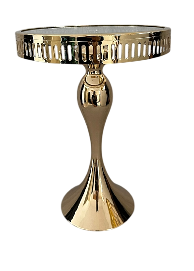 Porta doce dourado G