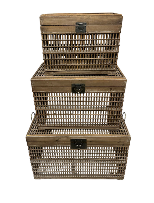 Trio Bau rattan