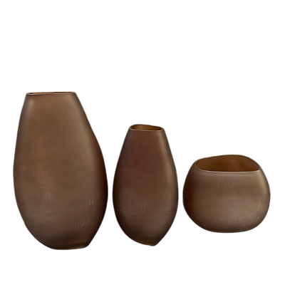 Trio marrom fosco