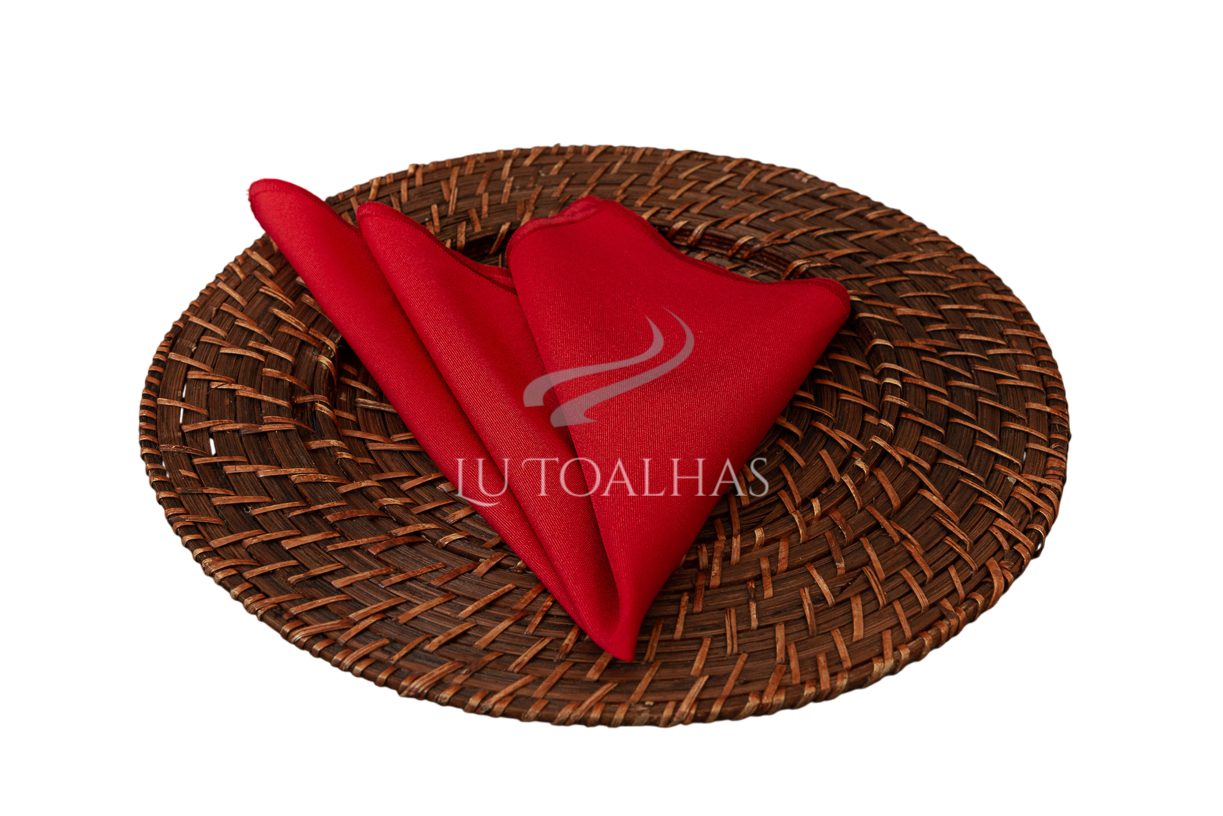 Guardanapo vermelho