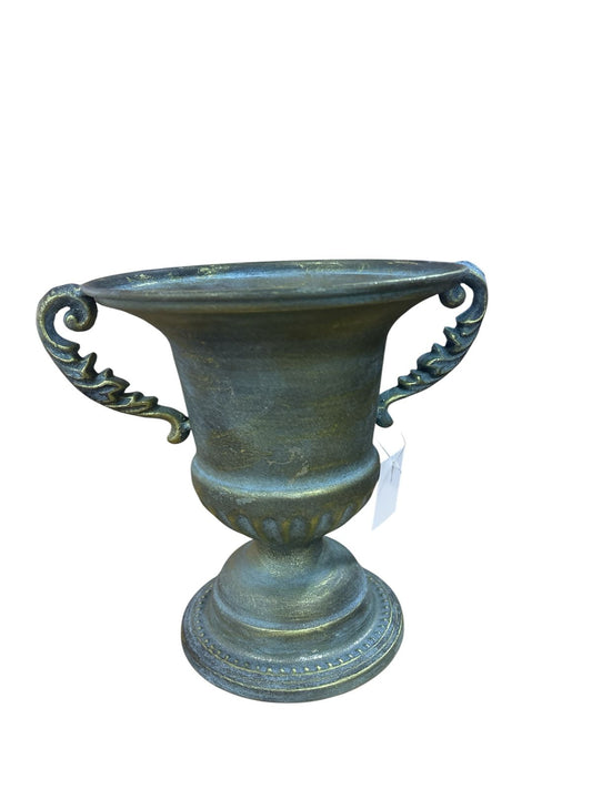 Anfora  vintage dourada