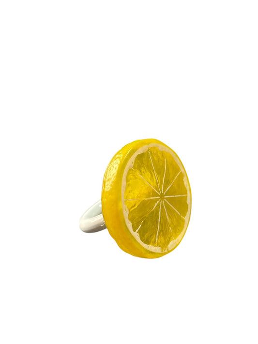 Porta doce guardanapo Limão Siciliano