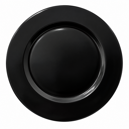 Sousplat Preto Liso