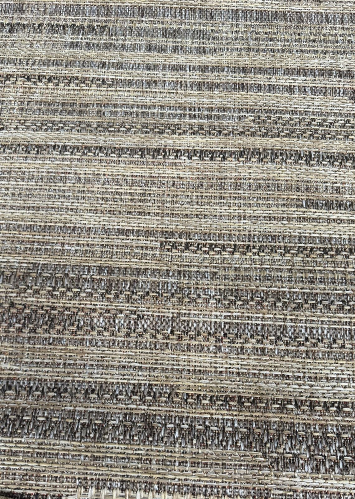 Tapete Sisal Caribe Bege com trama em tons de bege e marrom