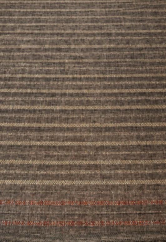 Tapete Sisal Caribe Dark Brown em marrom escuro com trama horizontal